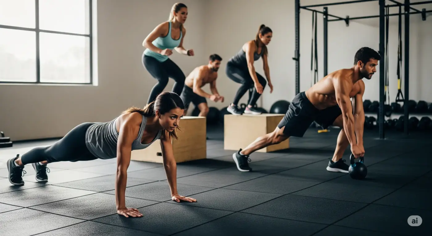 HIIT có phải kháng lực không? So sánh với tập sức mạnh, CrossFit và Pilates 9 hiit co phai khang luc khong 8