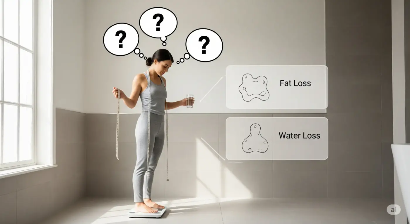 Làm sao biết giảm mỡ hay giảm nước? 7 lam sao biet giam mo hay giam nuoc 6