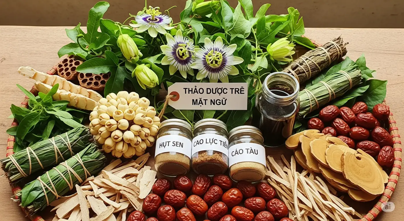 thao duoc cay thuoc dan gian chua mat ngu 1